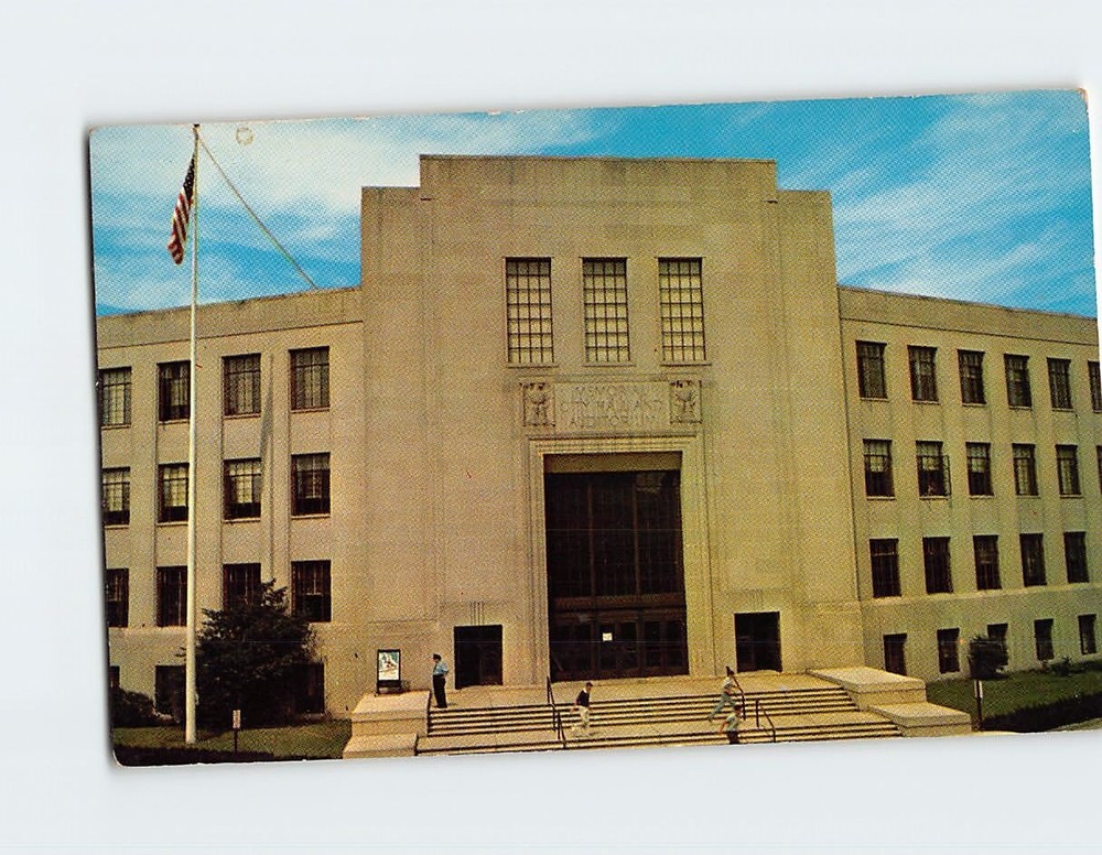Postcard Memorial City Hall and Auditorium Lynn Massachusetts USA