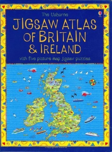 Jigsaw Atlas of Britain and Ireland (Usborne Jigsaws) by Figg, N. Board book TheFREE US DELIVERY | ISBN: 0746062591 | Quality Books