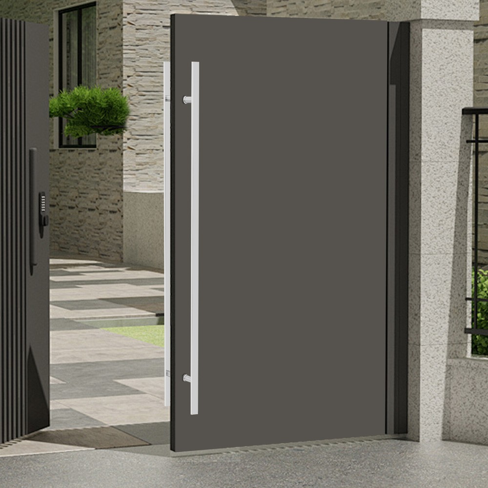 Double Sided Stainless Steel Pull Push Barn Door Handles - Modern Design