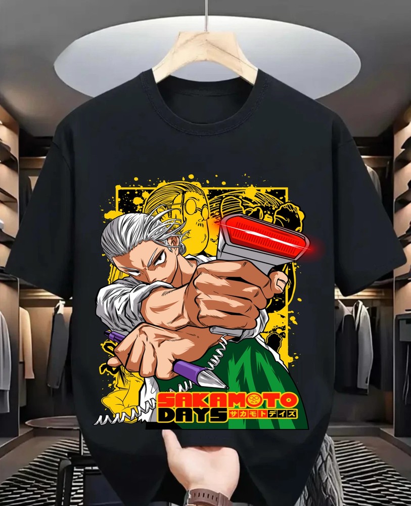 Anime Sakamoto Days T-Shirt Size S-5XL, Gift For Friends