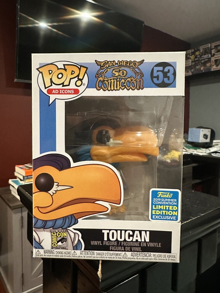 Funko Pop Ad Icons Toucan SDCC 2019 Exclusive Figure #53