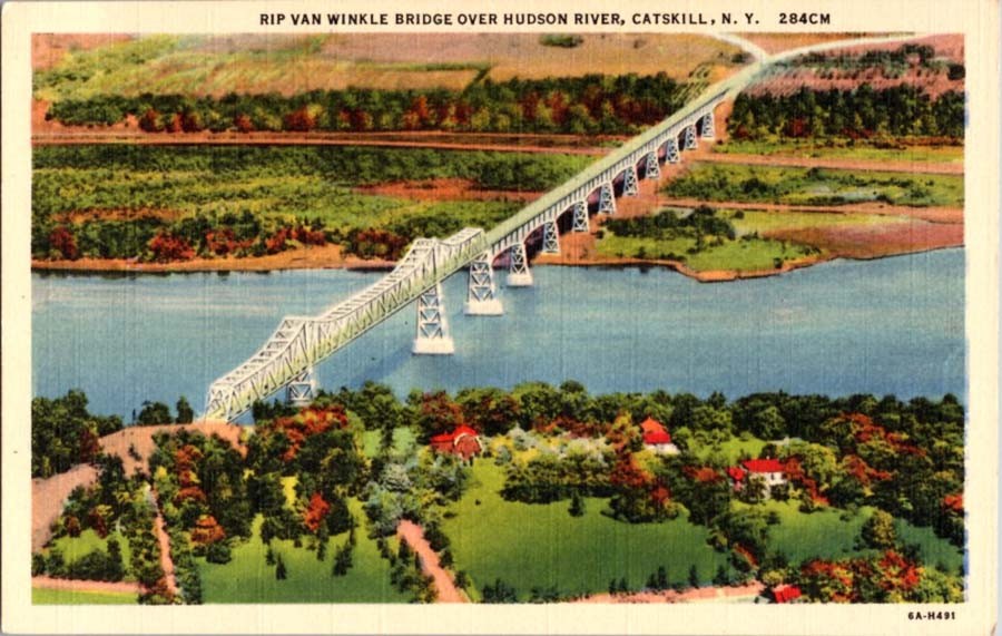 Catskill New York NY : BRIDGE SCENE m/14 BA4234