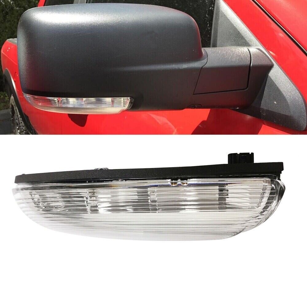 Passenger Mirror Turn Signal Puddle Light Lamp For 2009-2014 Dodge Ram 1500/2500