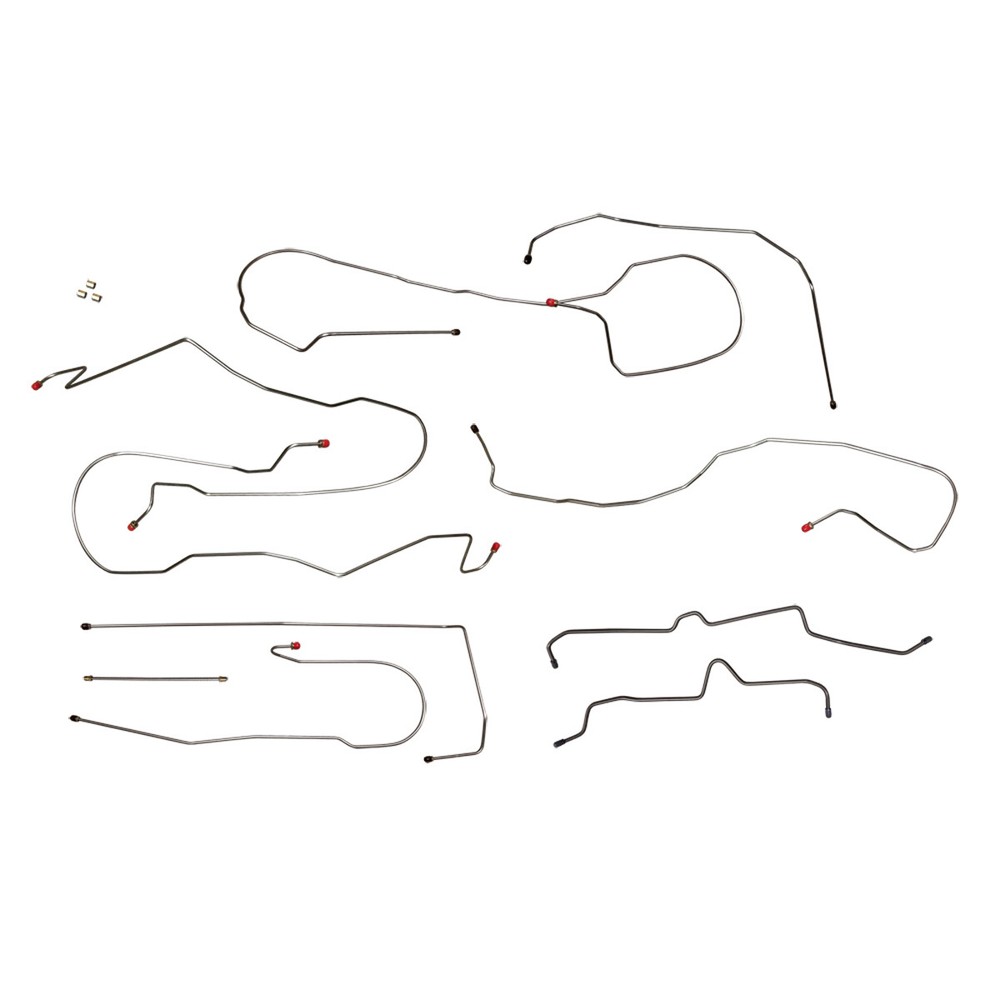 Brake Line Kit Complete 200-07 Avalanche Suburban Tahoe XL Yukon XL Stainless