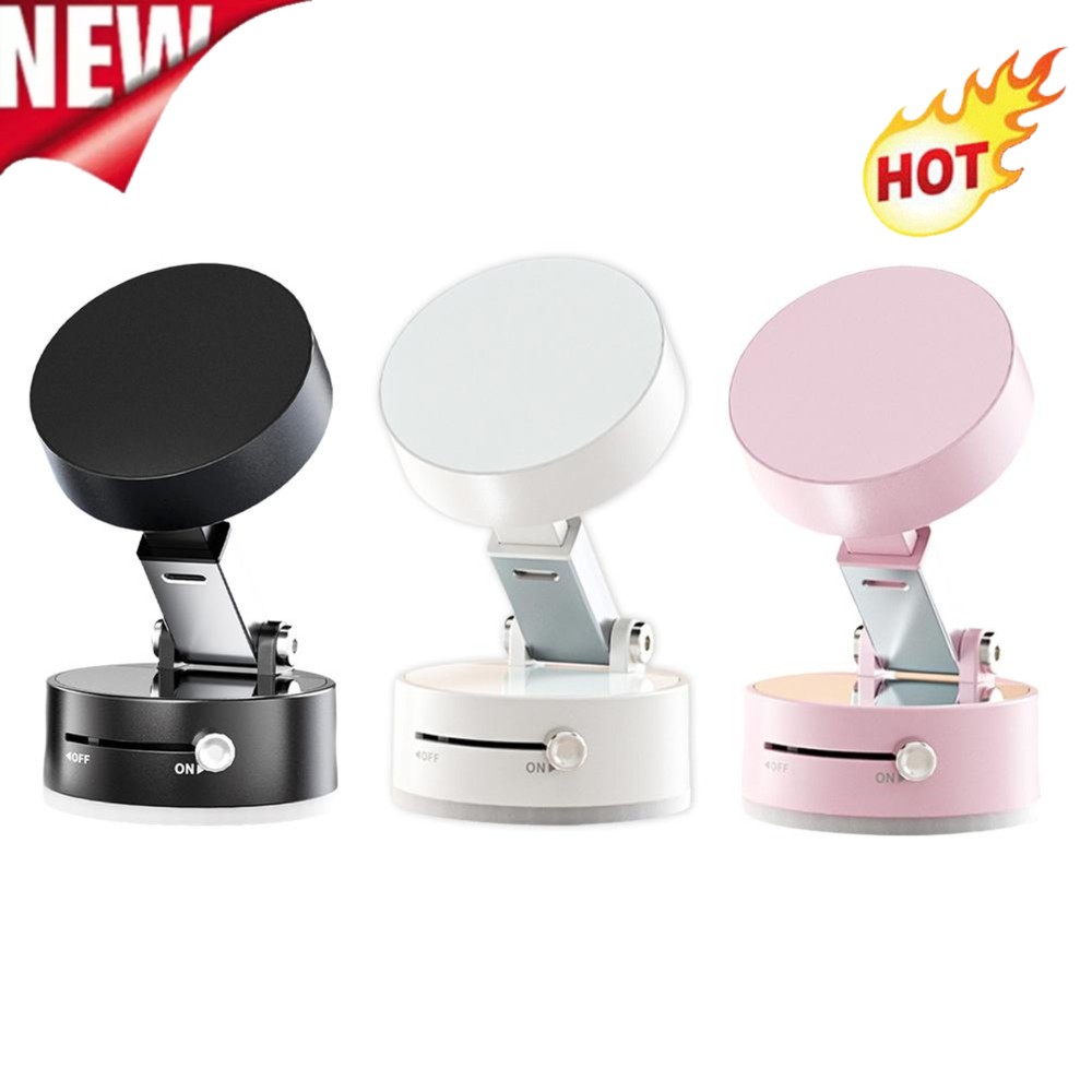 Vacuum Magnetic Suction-Cup Car Phone Holder Stand Rotation Car HOT!