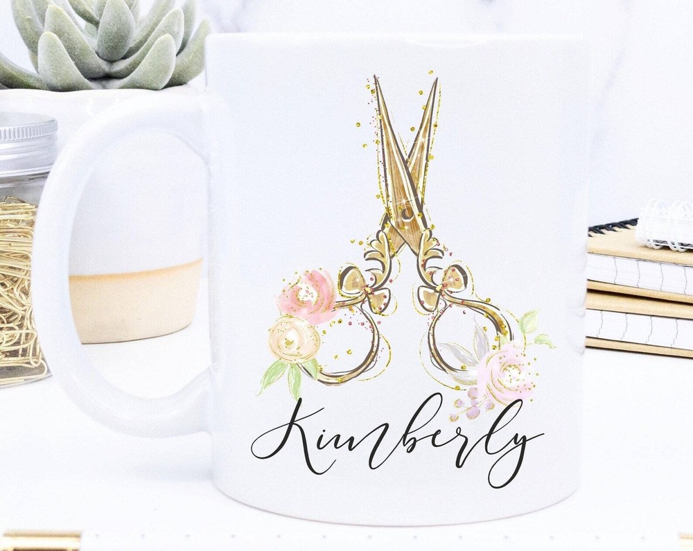 Personalised Coffee Mug Gift Hairstylist Mug Custom Hairstylist Gift