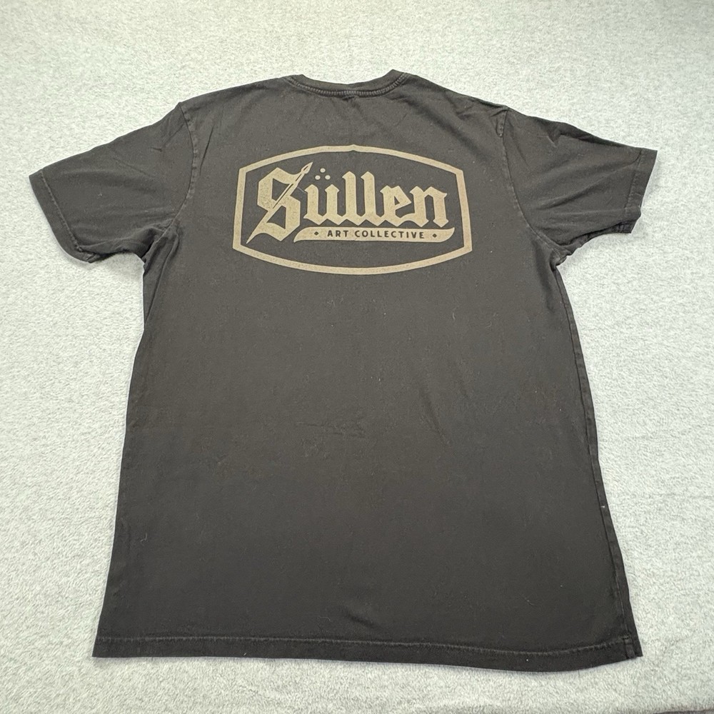 Sullen Art Collective T-Shirt Men’s Large Black Logo Graphic Tattoo Brand Tee