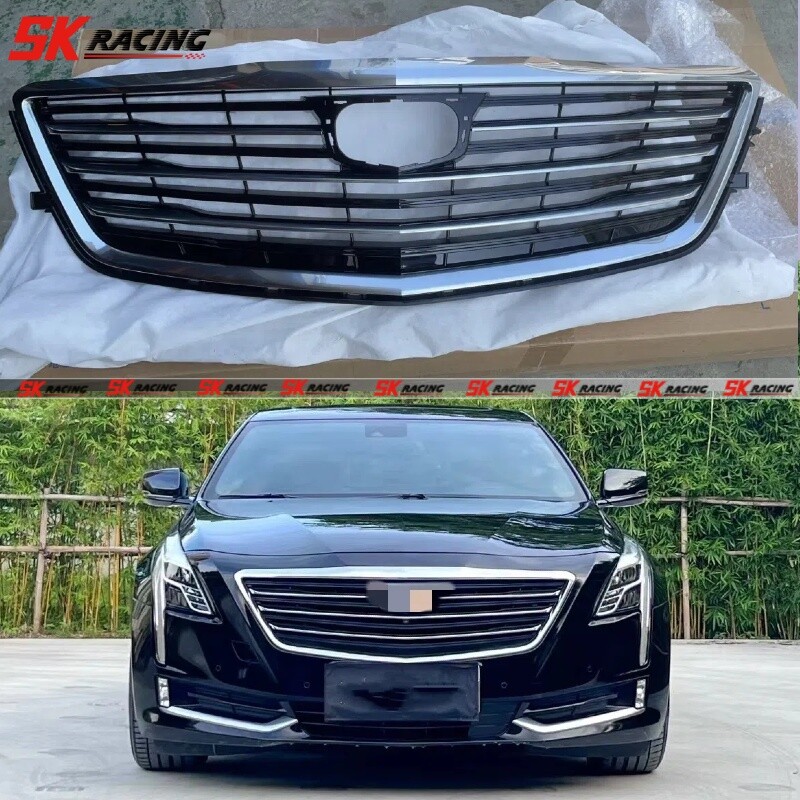 ABS Front Bumper Mesh Grille for Cadillac CT6 2016-2018 - 1PC New Style-image