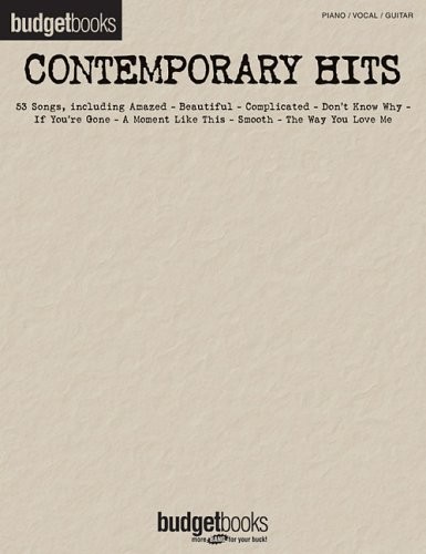 Contemporary Hits: Piano, Vocal, Gu..., Hal Leonard Pub