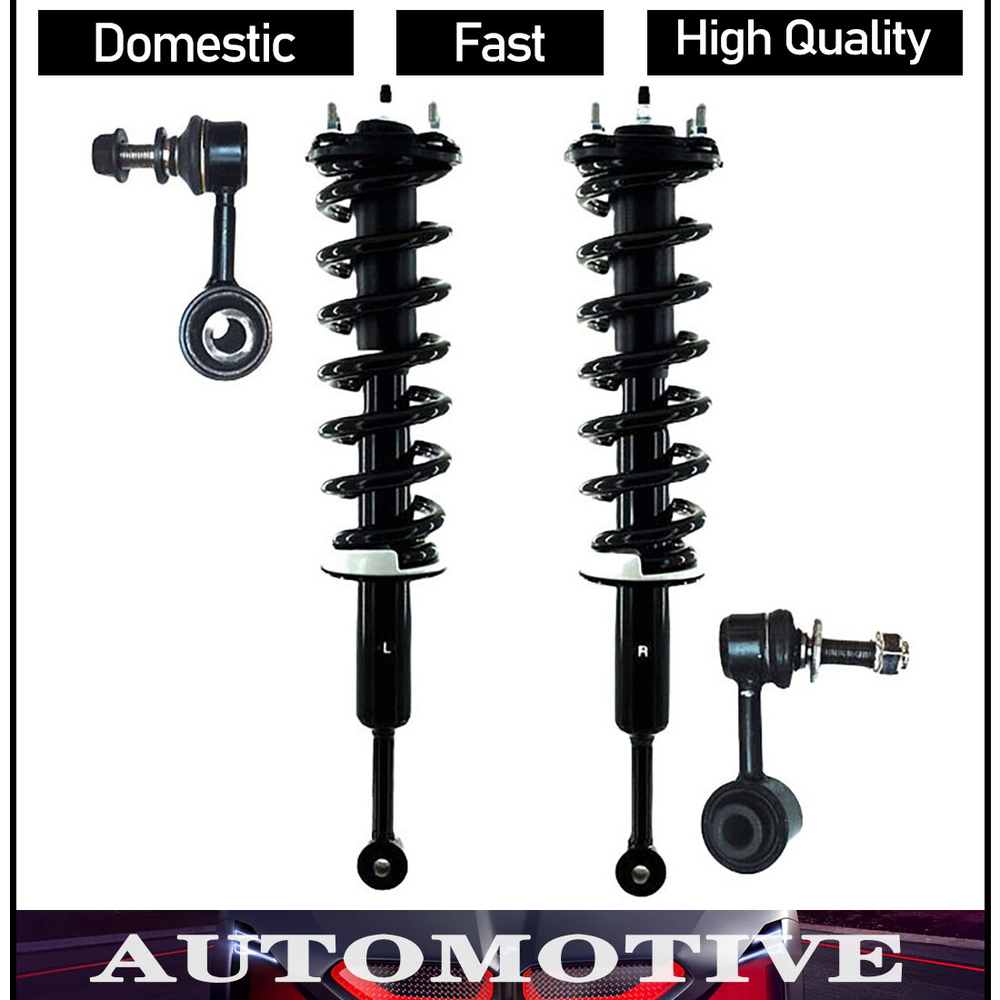 2008-2022 Toyota Sequoia 2WD OE Front Struts with Sway Bar Lifetime Warranty