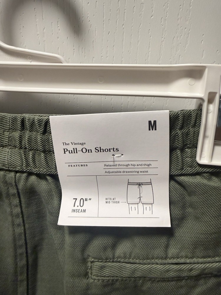 Target Brands Men's Green Pull-On Shorts 7