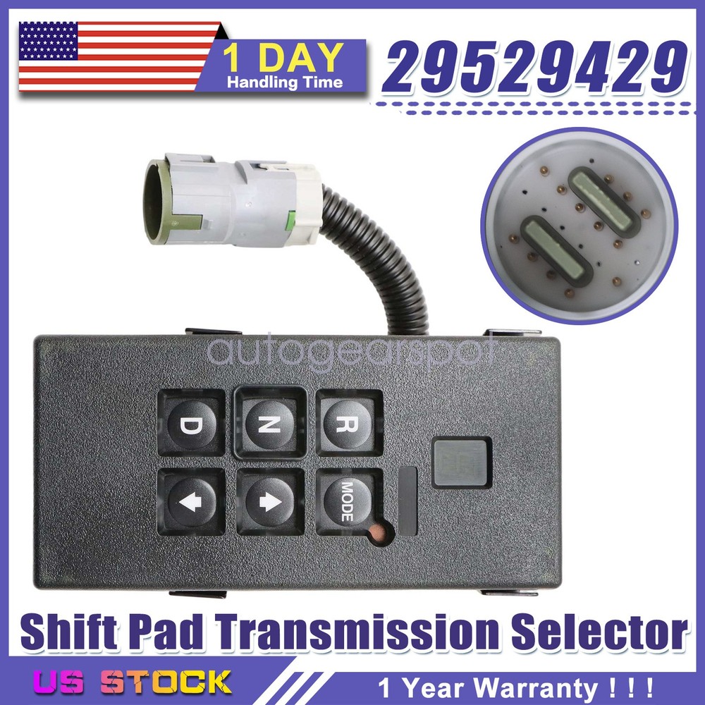 WTEC-3 Push Button Shifter 29529429 For Allison Shift Pad Transmission Selector