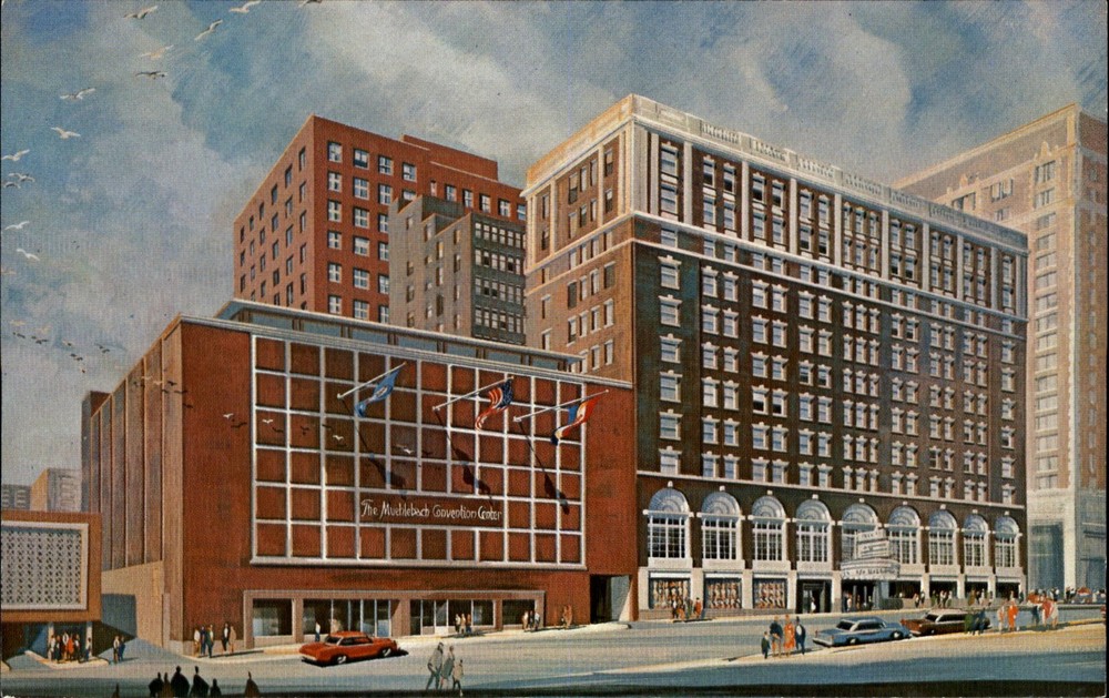 Muehlebach Convention Center ~ artist rendering ~ Kansas City Missouri MO