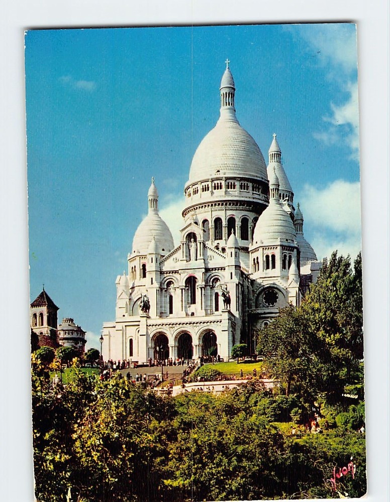 Postcard Le Sacré Cœur Paris France