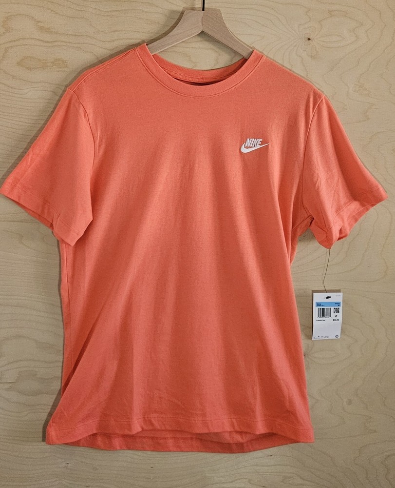 Nike Mens Light Coral T Shirt Short Sleeve Size Medium