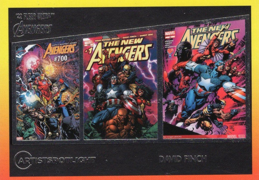 Marvel Fleer Ultra Avengers 2022 Artist Spotlight Chase Card AS-5