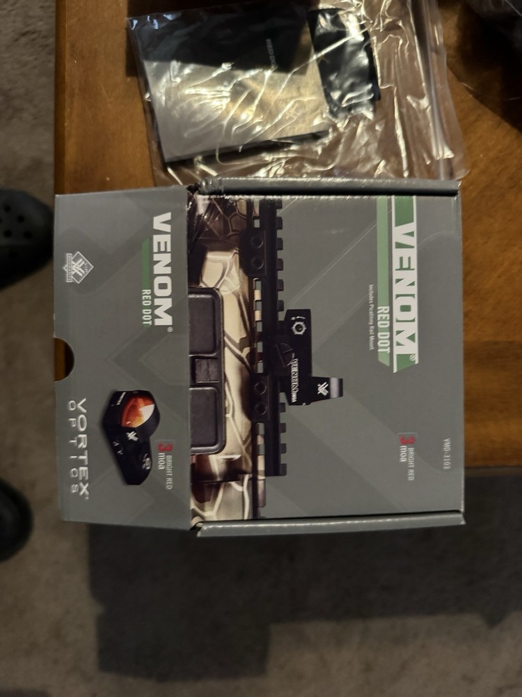 Vortex Venom 3 MOA Red Dot Sight Black VMD-3103 Reflex Optic