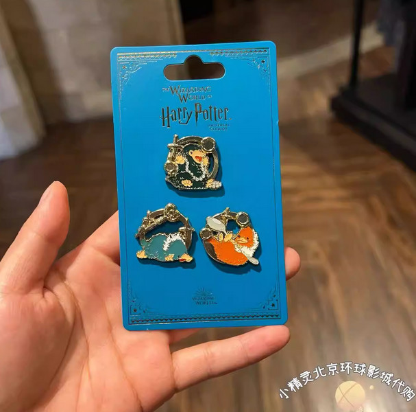Universal Studios 2025 Fantastic Beasts Niffler Cute Cartoon Pin Badge New