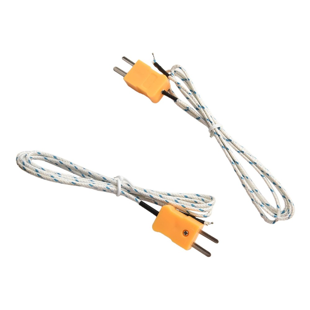 Accurate Reading K Type Temperature Probe for High Temperature Testing 2pcs-image