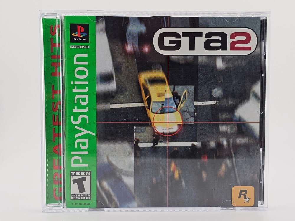 Sony Playstation 1 PS1 Grand Theft Auto 2 CIB Cleaned & Tested