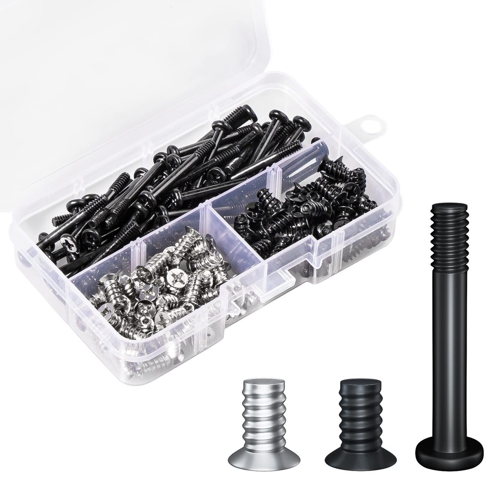 PC Computer Case Cooling Fan Screws Cross Recessed Head Self Tapping Screw M5...