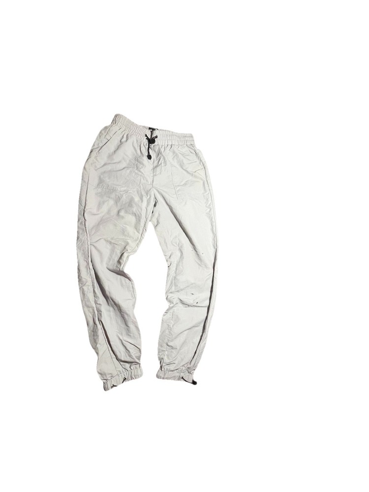 Fashion Nova gray wind breaker jogger pants size medium