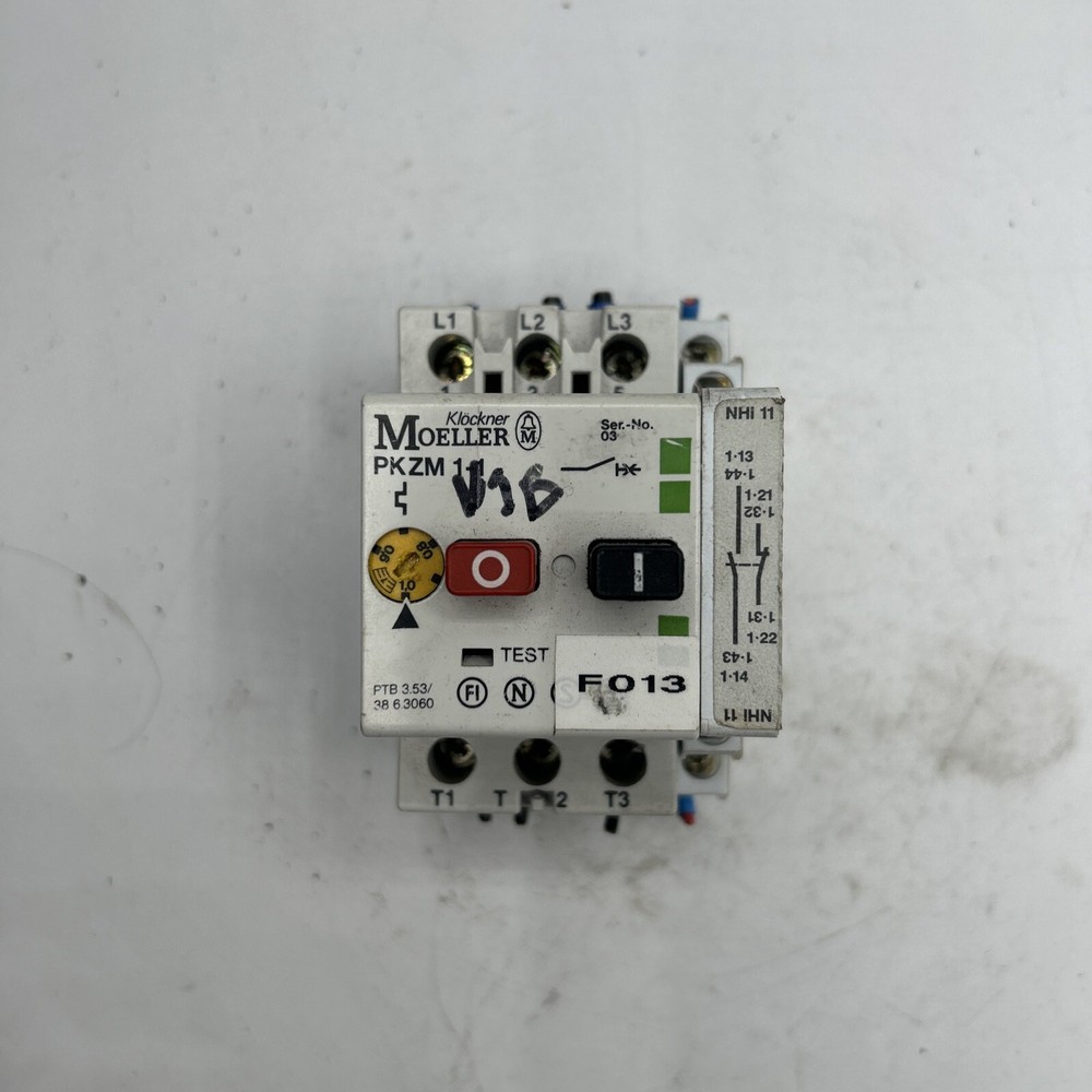 Klockner Moeller PKZM 1-1,6 Manual Motor Starter