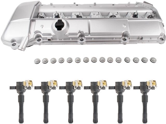 TRQ Ignition Coil and Valve Cover Kit fits BMW 525i 2001-2002 31HRRF