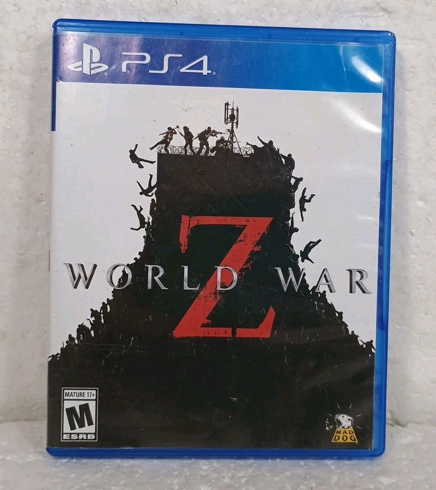 World War Z PS4 Game Sony PlayStation 4 No Book