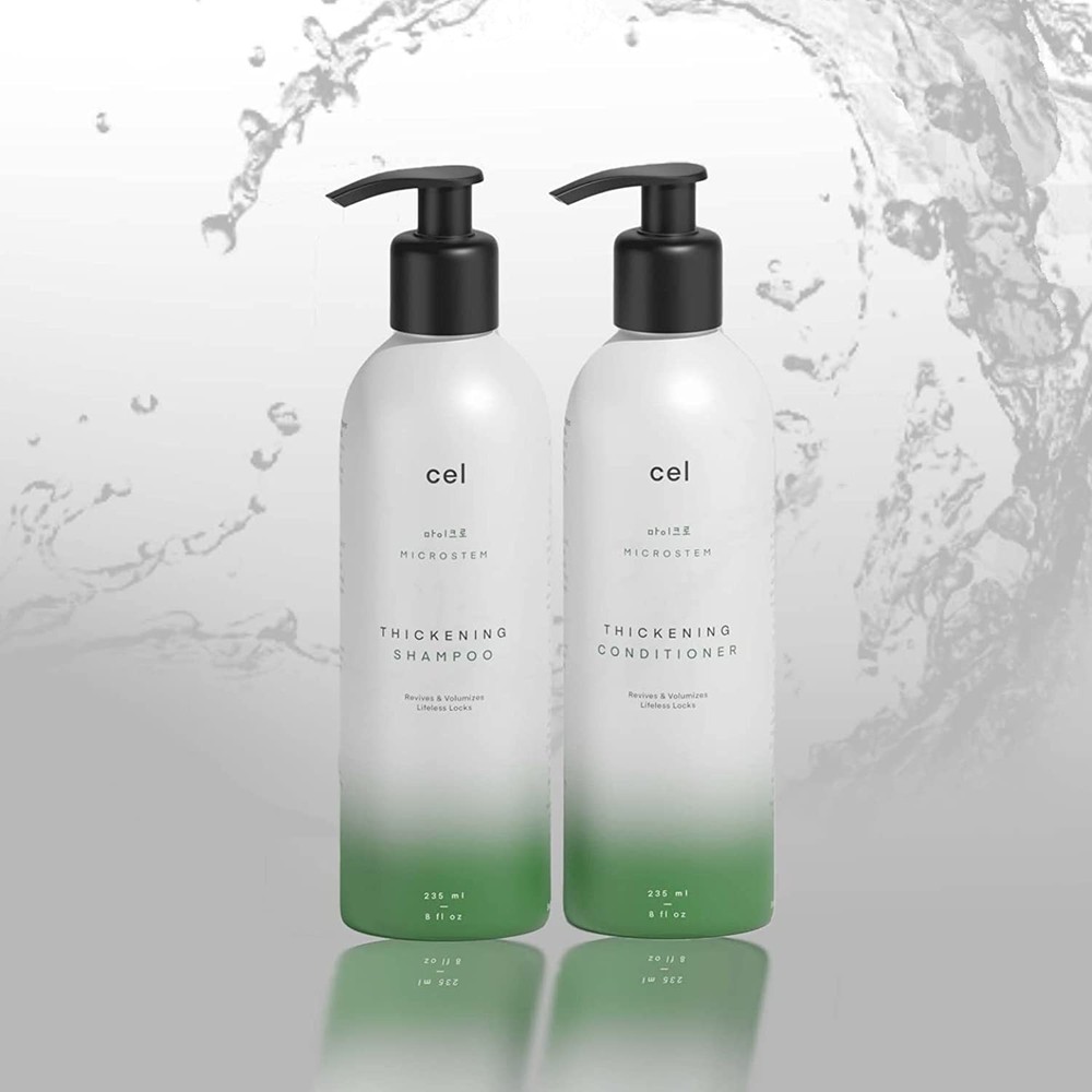 Cel Microstem Natural Hair Thickening Shampoo & Conditioner Set (2 x 8 fl...
