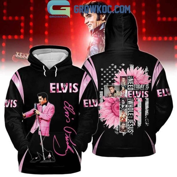 Elvis Presley All I Need Is Jesus 3D Printed Hoodie