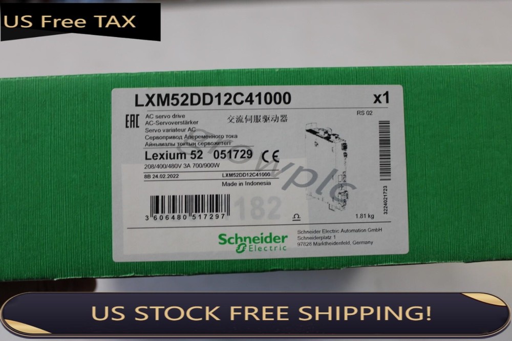 Schneider Electric LXM52DD18C41000 Lexium 52 AC Servo Drive LXM52