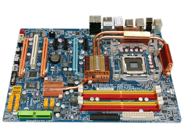 For GIGABYTE EP45-DS4 motherboard P45 LGA775 4*DDR2 16G ATX Tested ok
