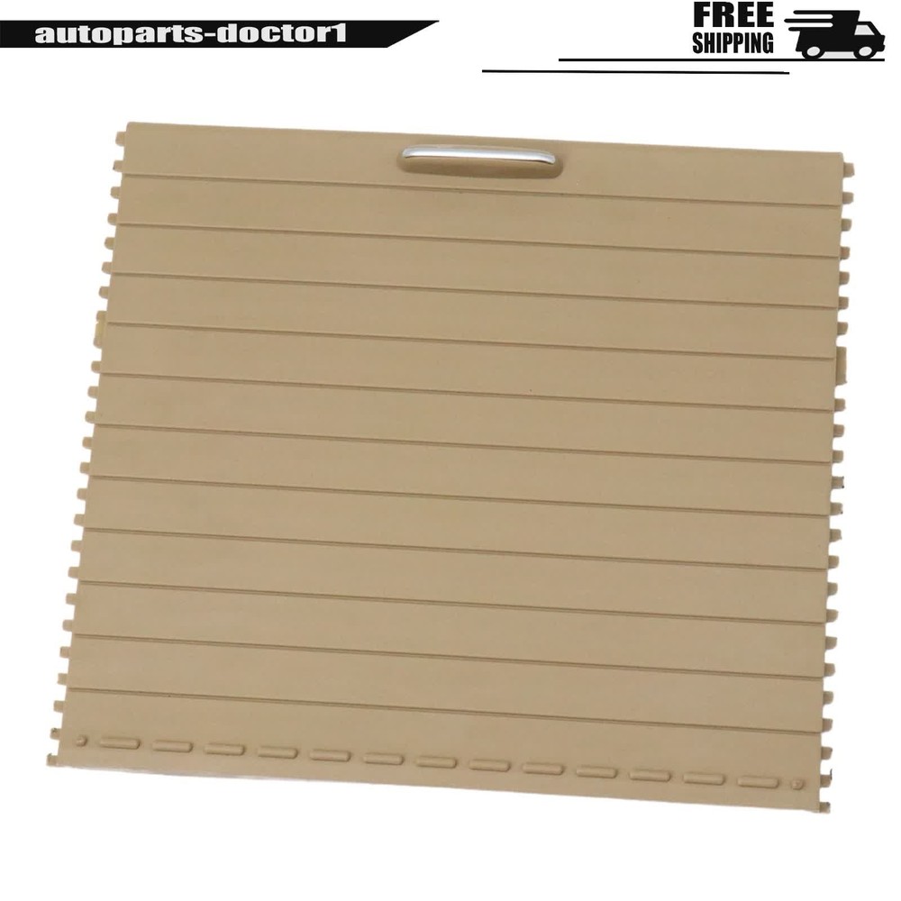 For Mercedes Benz W166 ML GL Class Cup Holder Slide Roller Blind Shutter Cover