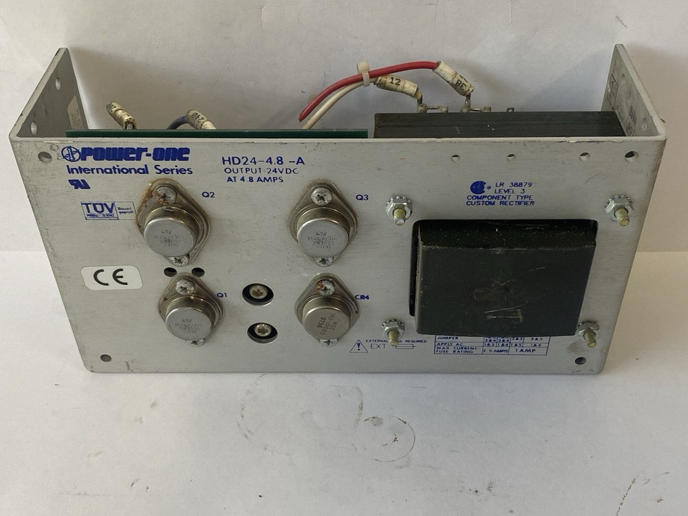 Power-One Hd24-4.8-A International Series Power Supply.  Output=24Vdc @ 4.8