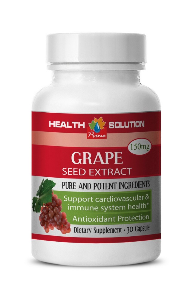 antioxidant supplement - Grape Seed Extract 150mg - heart health vitamins 1B