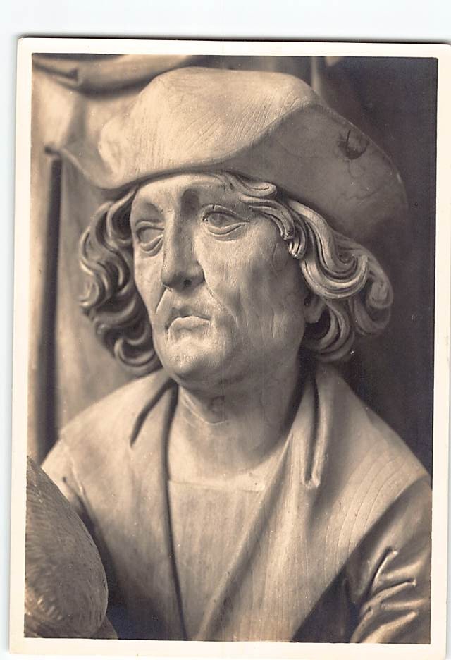 Postcard Sculpture by Tilman Riemenschneider Marienaltar Creglingen Germany