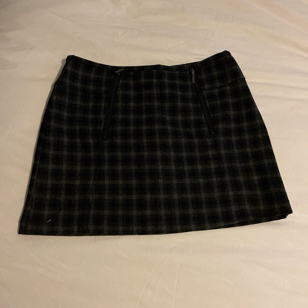 Vintage 90s Plaid Mini Skirt Size Y2K