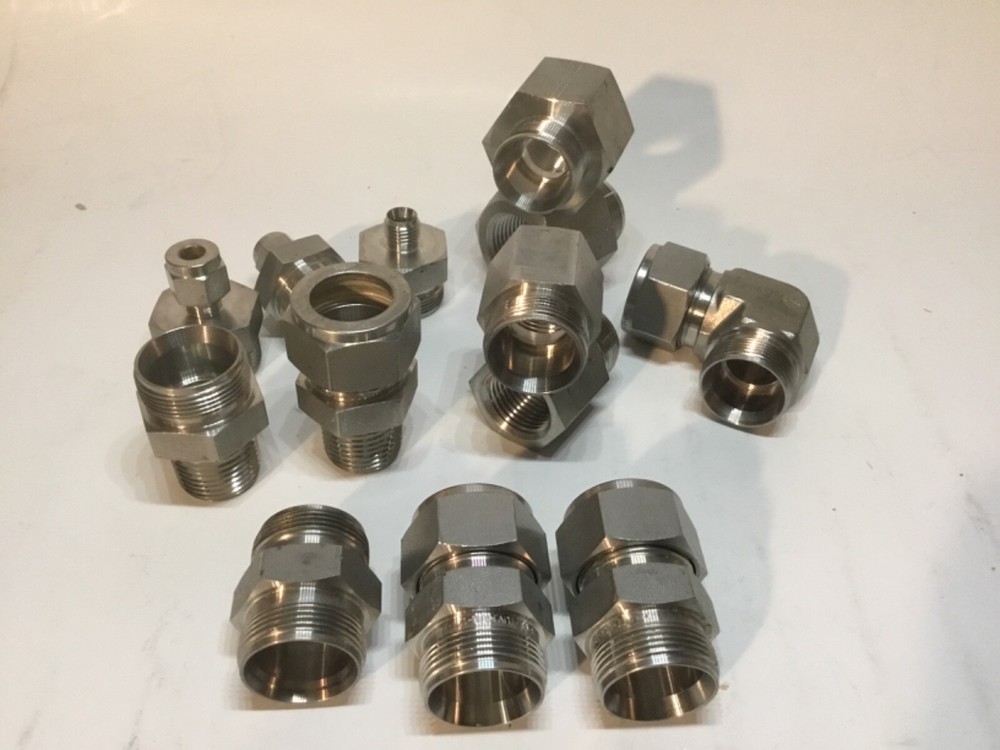 3/4 swagelok,let lok ,parker stainless fittings