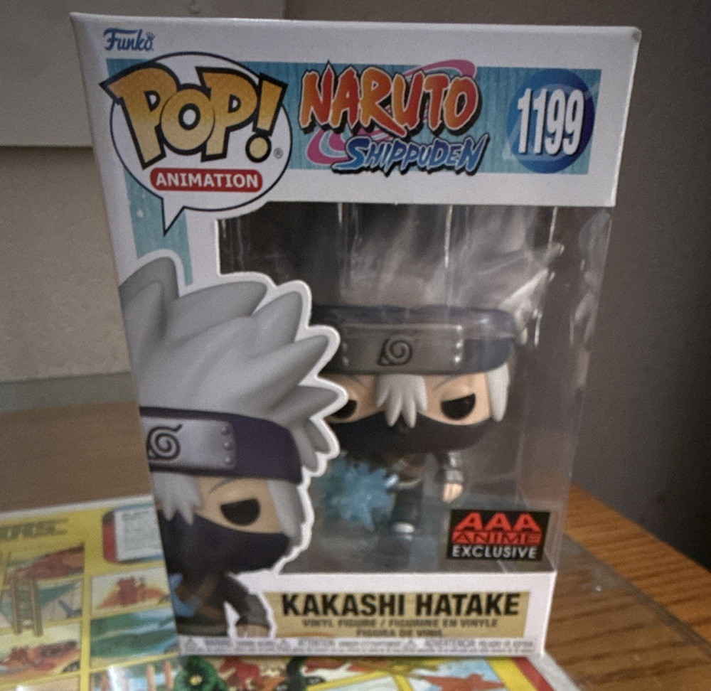 Funko Pop! Animation Kakashi Hatake Naruto Shippuden #1199 Exclusive Vinyl
