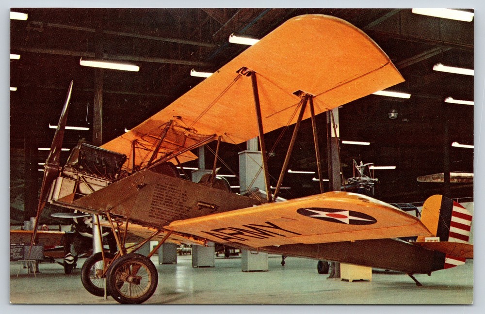 Transportation~Aviation~Consolidated PT-1 Trainer Wright Patt AFB OH~Vintage PC