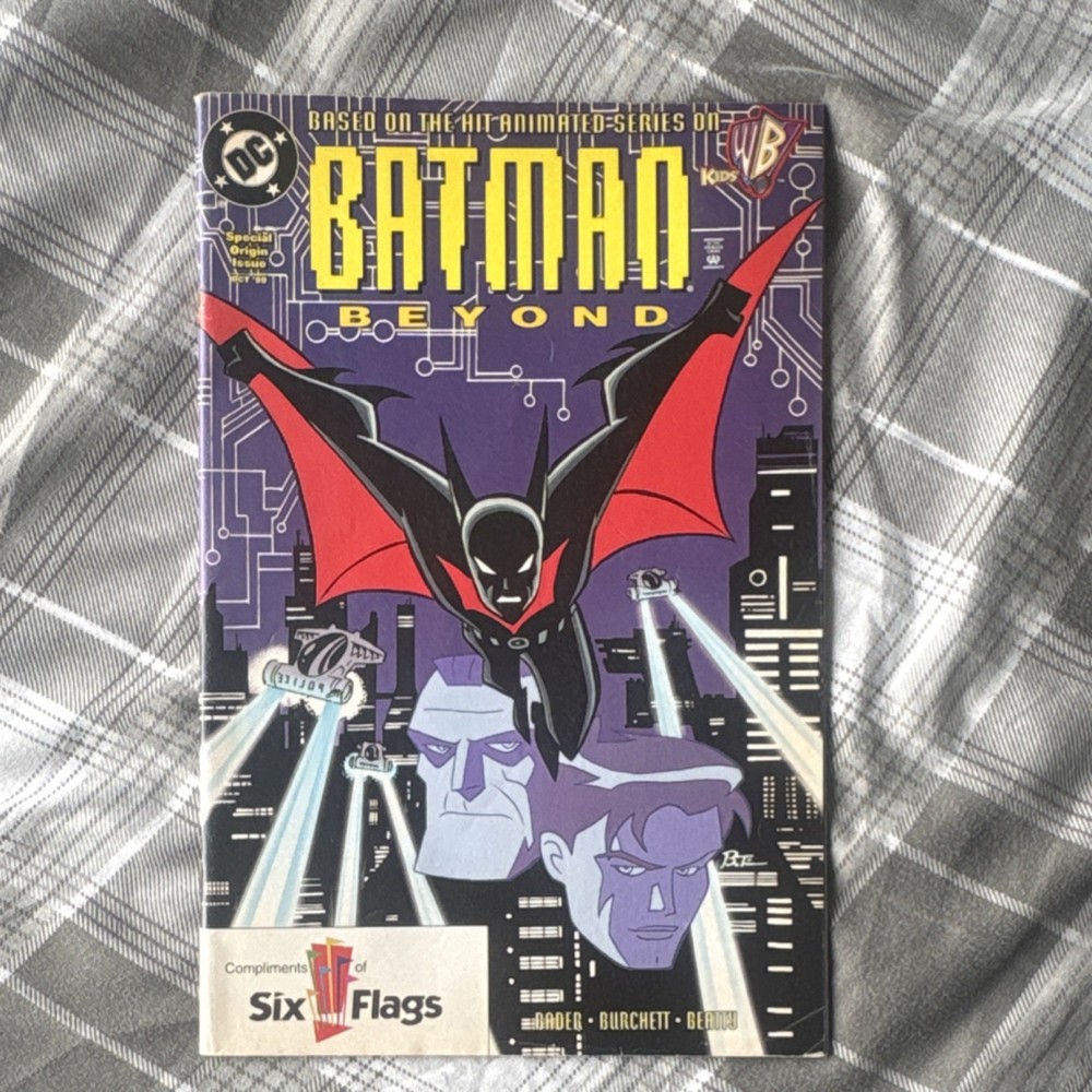 DC Comics Batman Beyond Special Origin Issue Six Flags Promo Animated Series