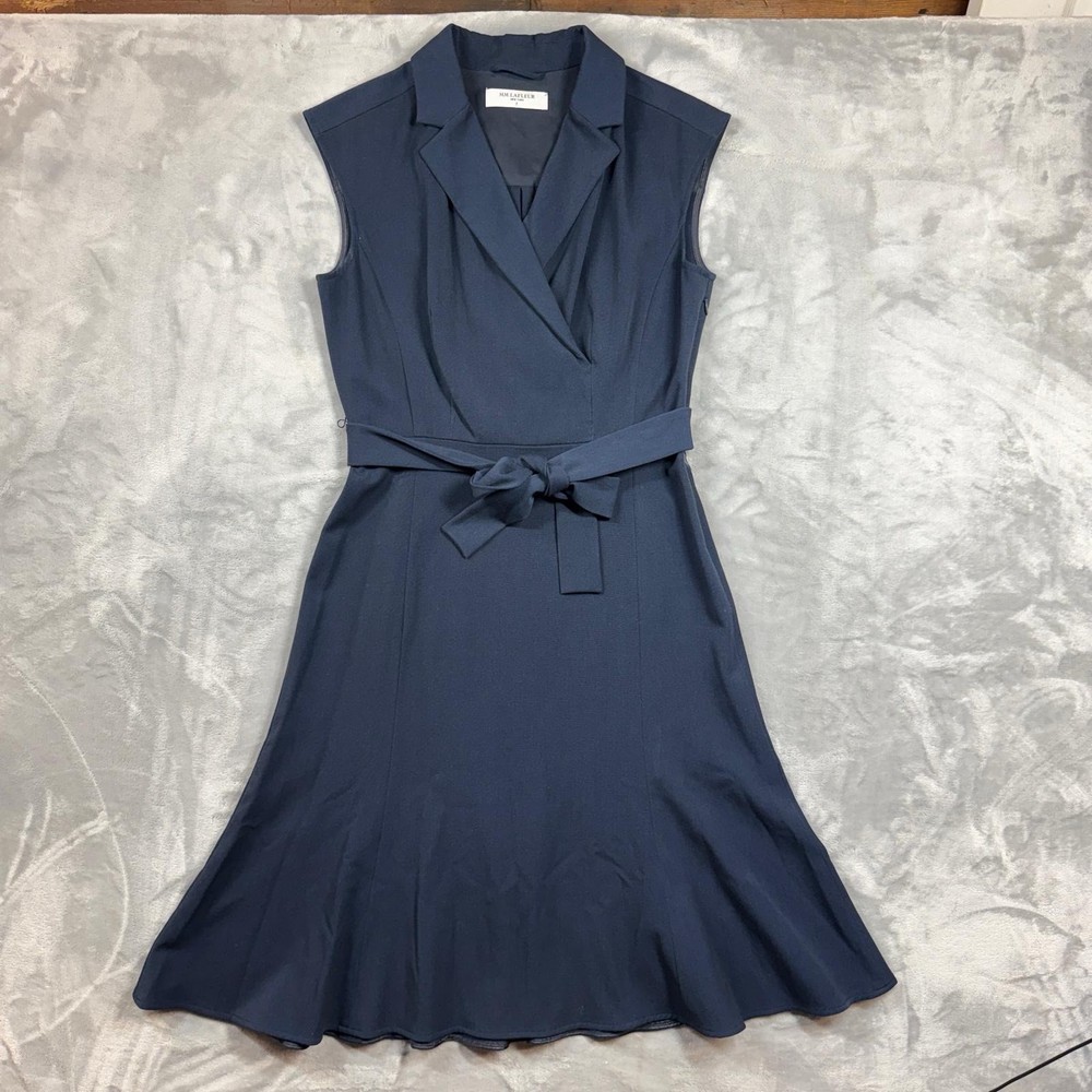 MM Lafleur The Isabelle Waist Tie Dress Women’s 8
