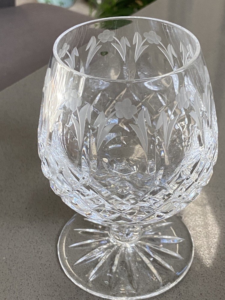 Set Of 2 Rogaska Gallia Brandy Wine Snifter Glass Crystal Stemware 6” Gorgeous!