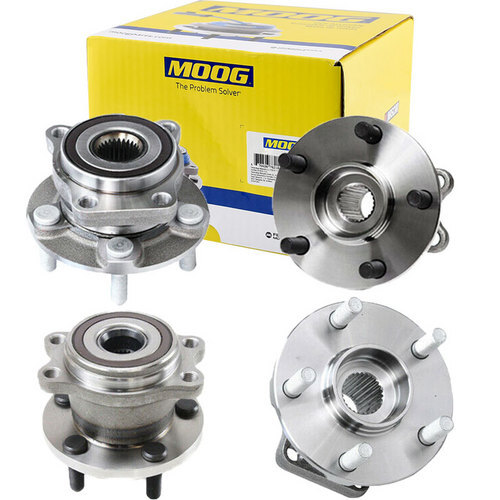 4Pcs MOOG Front Rear Wheel Bearing Hub For Subaru Outback Legacy 2005-2009 5-Lug