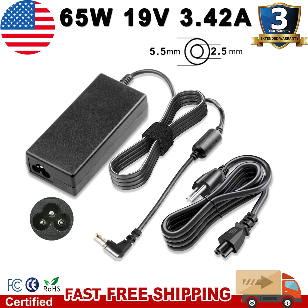 AC Adapter FOR Toshiba Satellite C855 C855D LAPTOP BATTERY CHARGER POWER SUPPLY