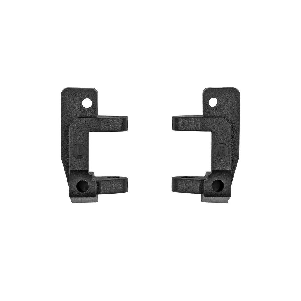 6402 Team Associated RC10 Front Caster Blocks, 25 Deg, Black