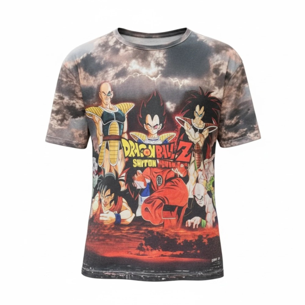 Dragon Ball Style Anime T-Shirt for Men & Teens – Graphic Tee