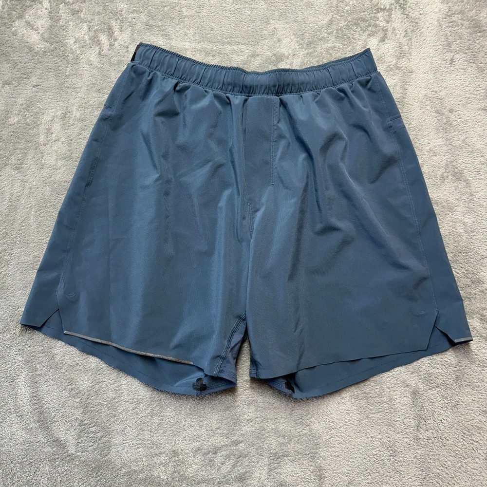Lululemon Surge Short 6” Inseam linerless Mens Size M Medium Gray