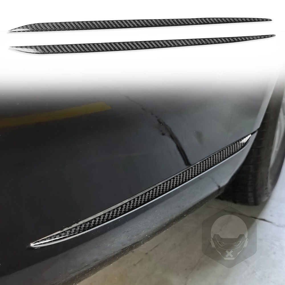 Real Carbon Fiber Rear Light Trim For Benz Maybach S-Class S400 2021-2024